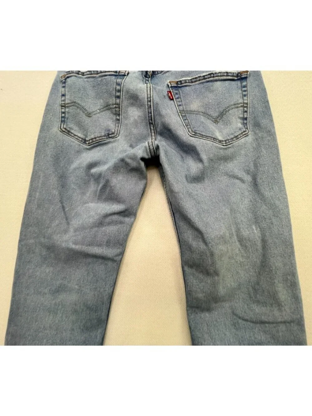 Levis Mens 511 Slim Straight Jeans Size 32x32 Blue Light Wash Denim Casual